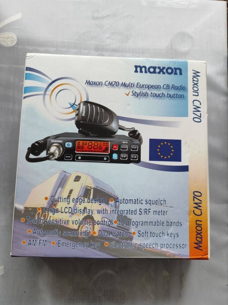 Maxon CM70 CB rdi AM FM modulcival