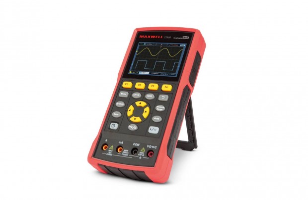 Maxwell Kézi oszcilloszkóp akkumulátoros 3.5" színes LCD AC/DC 400V