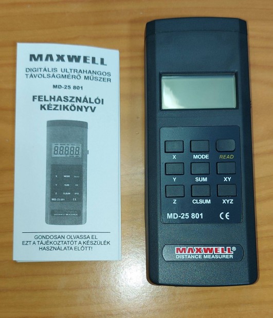 Maxwell MD-25 801 digitlis tvolsgmr aut. terletszmtssal