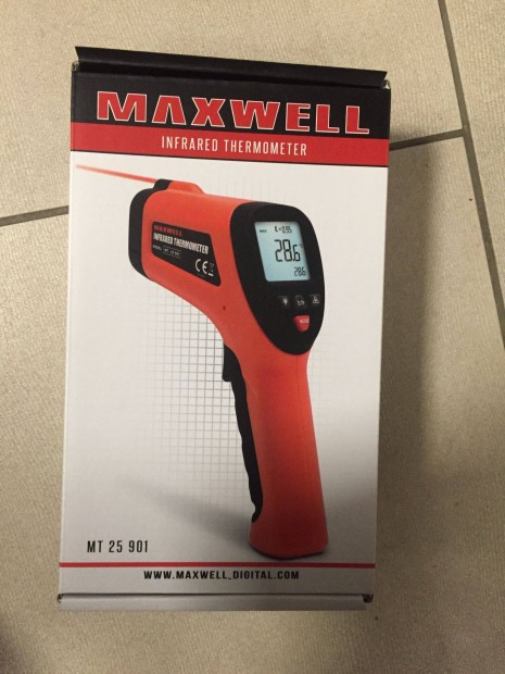 Maxwell MT 25901 Digitlis termomter, hmr, lzmr 4 digites