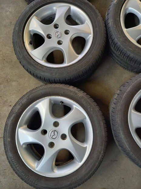 Mazda2 4x108-as 6x15" jszer (gyri felni) alufelni, 195/50 jszer F