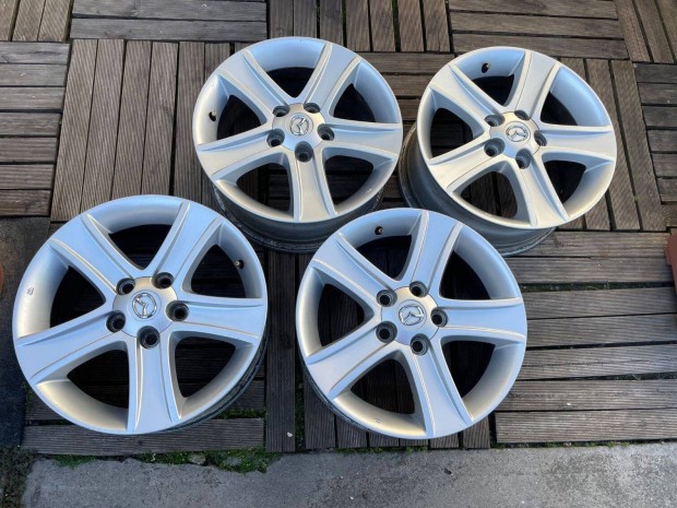 Mazda 16" alufelni szett 5x114,3 osztókörre szép állapotban