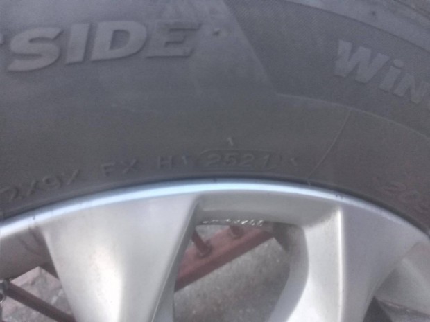 Mazda 16 coll gyri alufelni, szerelt kerk