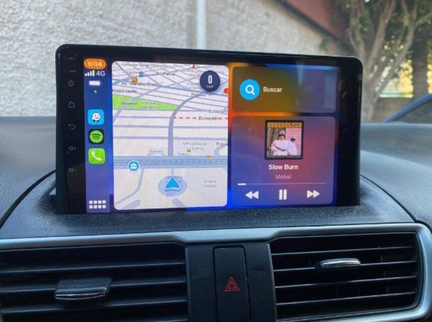 Mazda 3 2013-2018 Carplay Multimdia GPS Rdi Tolatkamerval