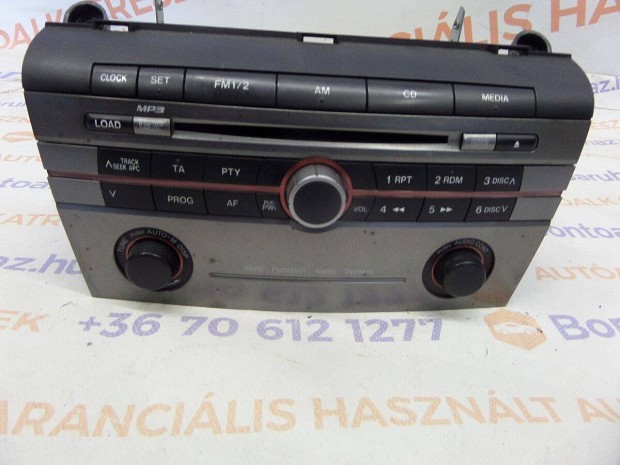 Mazda 3 Elad bontott, CD rdi fejegysg BK