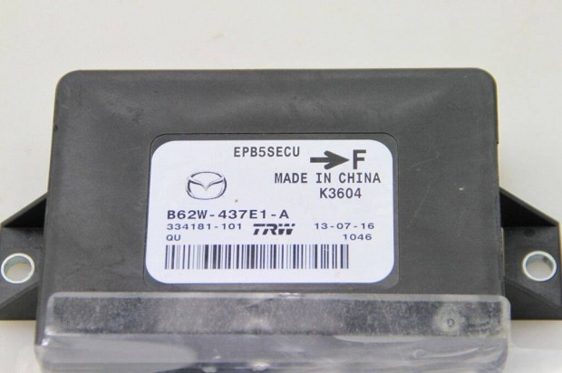 Mazda 3 Elektromos kézifék modul B62W437E1A