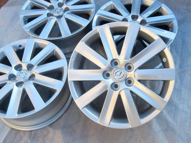 Mazda 3 MPS 18" fel�j�tott alufelni 5x114.3 gy�ri felni 18 BK ker�k
