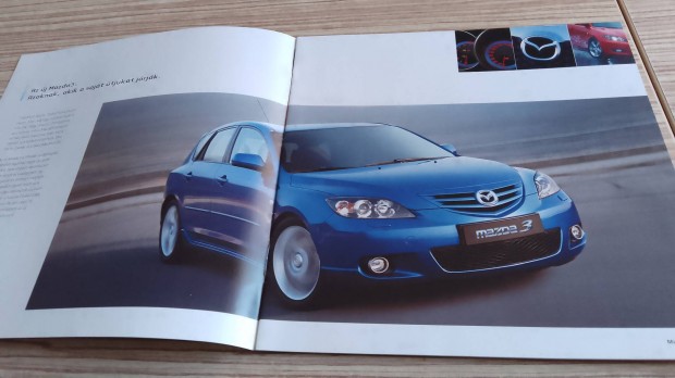 Mazda 3 (2003) magyar prospektus, katalgus.