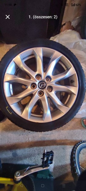 Mazda 3 alufelni 18" 1-3 db nyri gumival