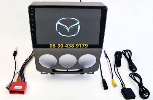 Mazda 5 Android autrdi fejegysg gyri helyre 1-4GB Carplay
