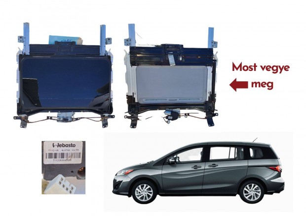 Mazda 5 Van 2002 - 2010 napfénytető motorral jó állapot T112V6