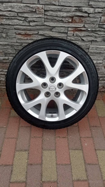 Mazda 5x114,3 18" alufelni 225/45r18 nyri gumival 