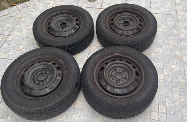 Mazda 5x114 Dunlop Wintersport 4D 195/65 R15 tligumik