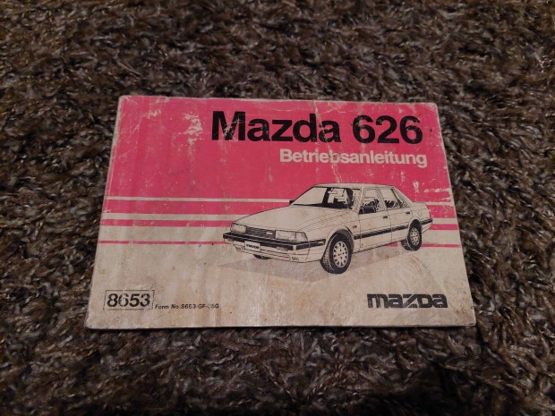 Mazda 626 kezelsi knyv tmutat katalgus 1985