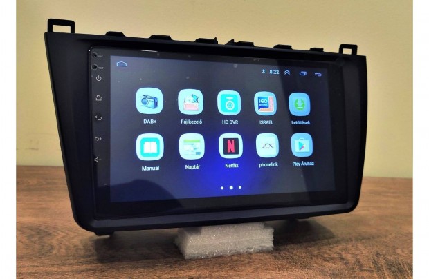 Mazda 6 Specifikus magyar android multimdia Hifi GPS Wifi BT garancia