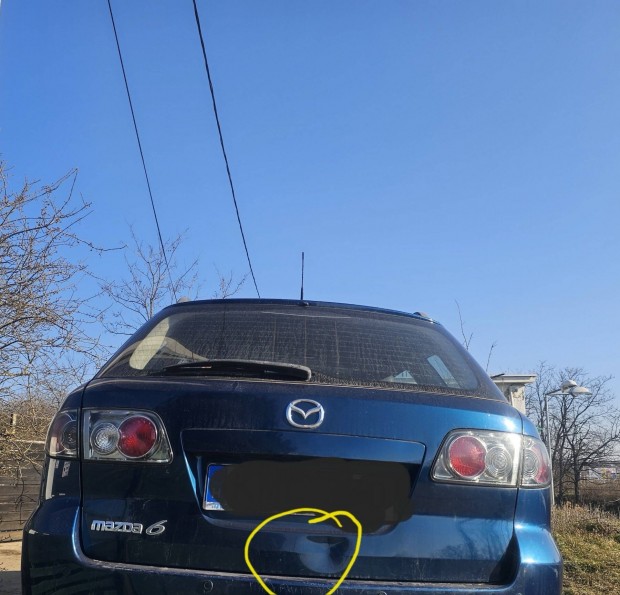 Mazda 6 kombi csomagtér ajtó Csomagtérajtó 25000