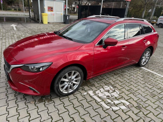 Mazda 6 piros sport kombi fehr br belsvel a krhet szinte minden e