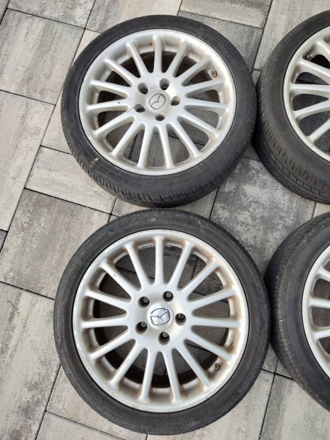 Mazda 7J 17-es gyári alufelni garnitúra eladó