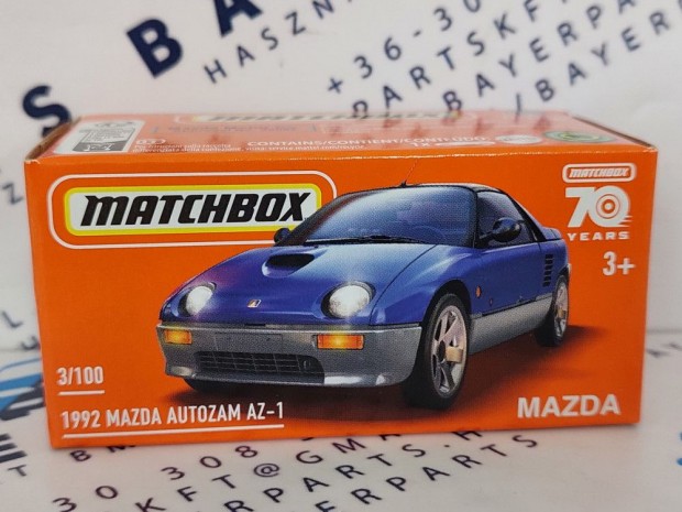 Mazda Autozam AZ-1 (1992) - 3/100 -  Matchbox - 1:64