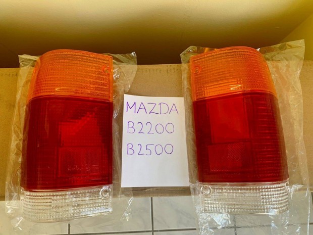 Mazda B2200, B2500 alkatrészek, új hátsó lámpa búra. Van bal és jobb