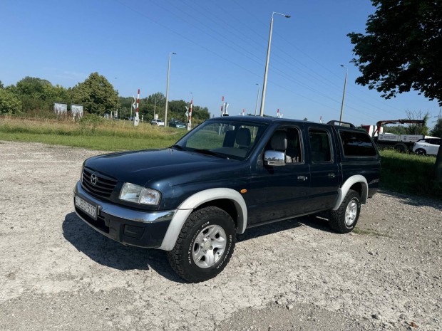 Mazda B 2500 2.5 DK 4x4 TD Klima magyar 1 tulaj!