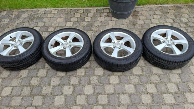 Mazda Gyári 16 Alufelni 4db,Michelin Energy Saver 205/55/R16 gumikkal