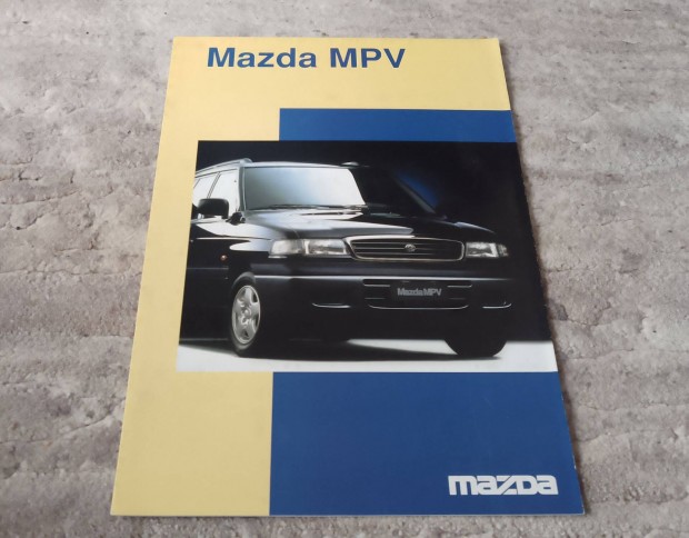 Mazda MPV (1997) prospektus, katalgus.