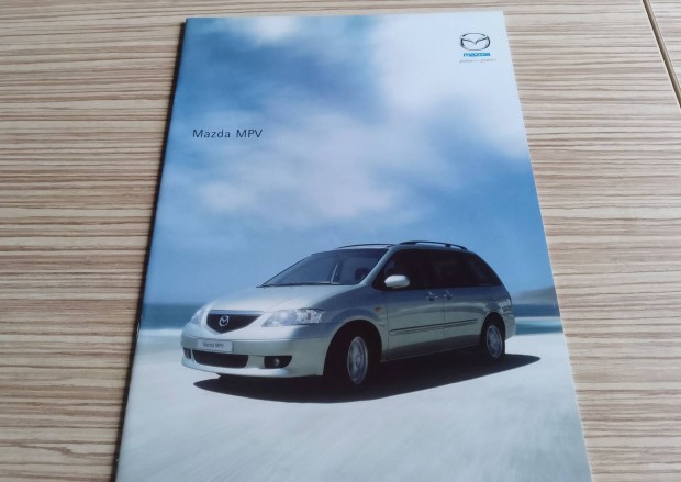 Mazda MPV (2002) magyar nyelv prospektus, katalgus.