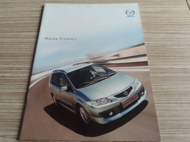Mazda Premacy (2002) magyar nyelv prospektus, katalgus