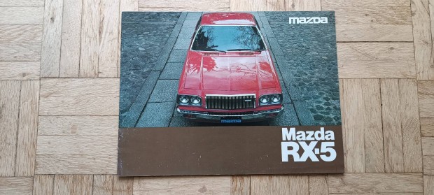 Mazda RX5 eredeti prospektus vetern rgi lers japn 