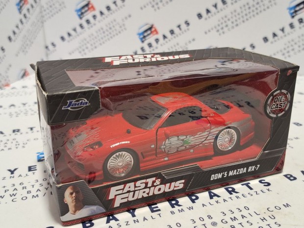 Mazda RX-7 - Fast n Furious - Hallos Iramban - Dom  - Jada - 1:32