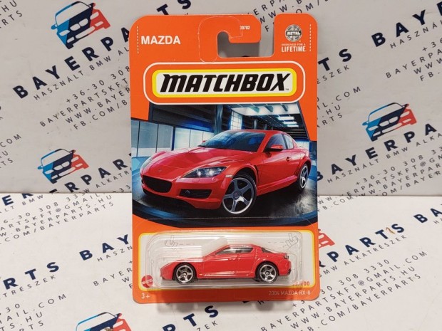 Mazda RX-8 (2004) - 2024 49/100 - hossz krtys -  Matchbox - 1:64