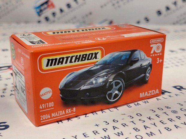 Mazda RX-8 (2004) - 49/100 -  Matchbox - 1:64