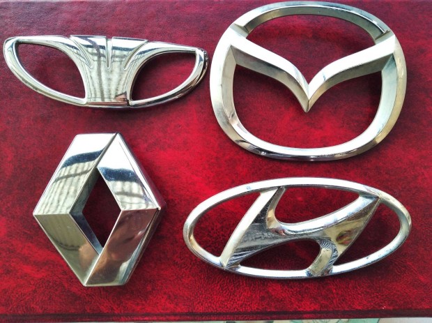 Mazda,Renault, Hyundai,Daewoo emblma, jel, logo