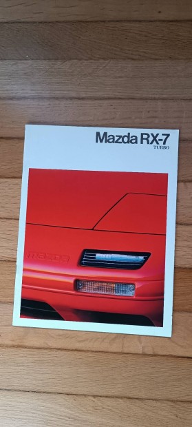 Mazda Rx7 gyri prospektus eredeti katalgus 