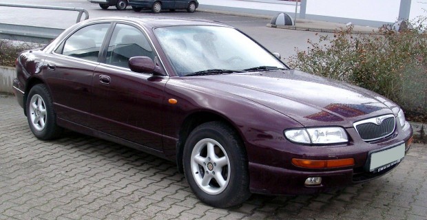 Mazda Xedos 9 fényszórók - lámpatestek - visszapillantó tükrök