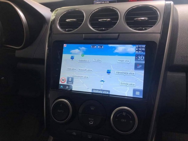 Mazda cx7 Multimdia Carplay Android GPS Rdi Tolatkamerval