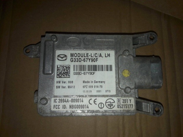 Mazda cx7 bal hts holttrfigyel Rvm modul G33D-67Y90F