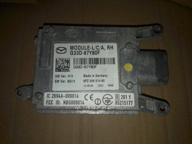 Mazda cx7 jobb hts holttrfigyel Rvm modul G33D-67Y80F