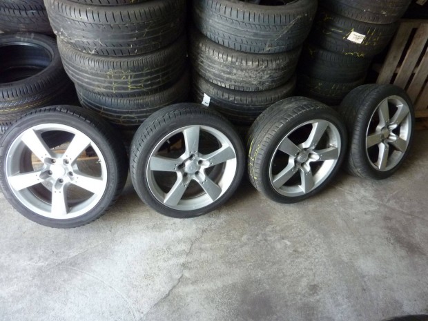 Mazda gyri alufelnik Hankook Ventus 235/40 ZR18 nyri gumikkal, 4 DB