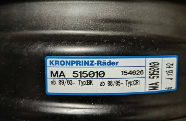 Mazda lemezfelni 1db