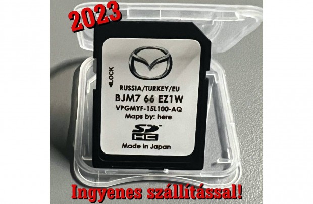Mazda navigci frissts 2023 trkp SD krtya