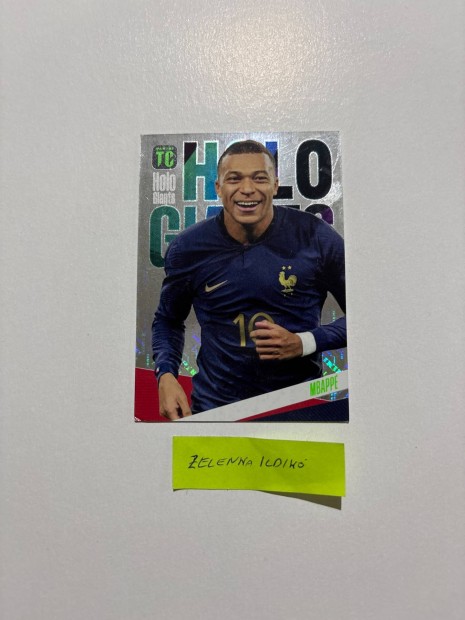 Mbappé Holo focis kártya