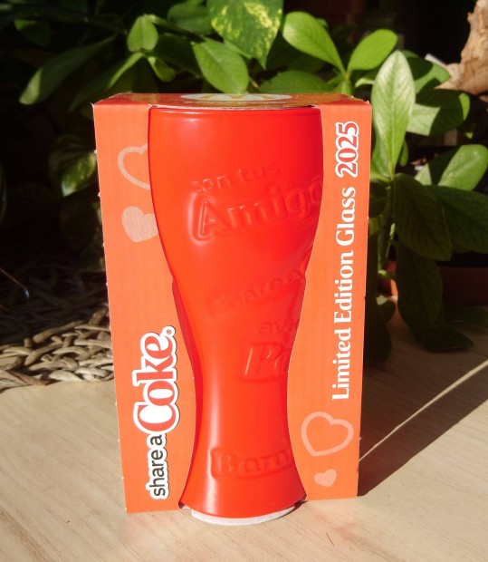 McDonalds pohár piros 2025 Coca-Cola