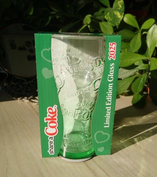 McDonalds pohár zöld 2025 Coca-Cola