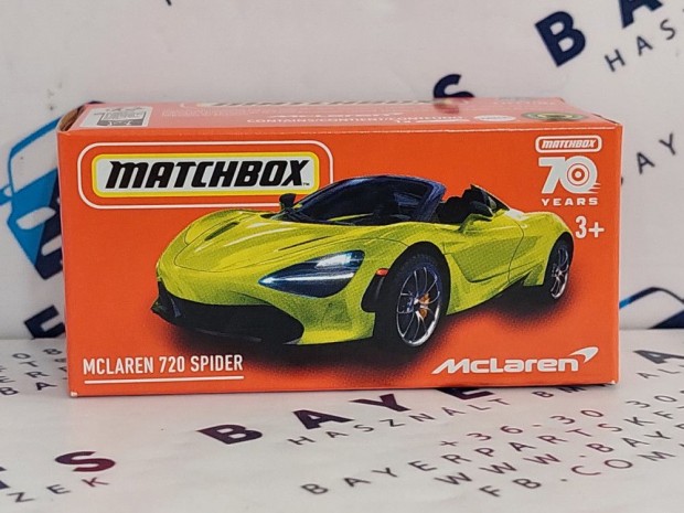 McLaren 720 Spider  -  Matchbox - 1:64