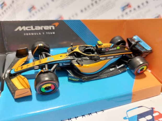 McLaren F1 MCL36 #4 (2022) Australian GP - Lando Norris -  Bburago -