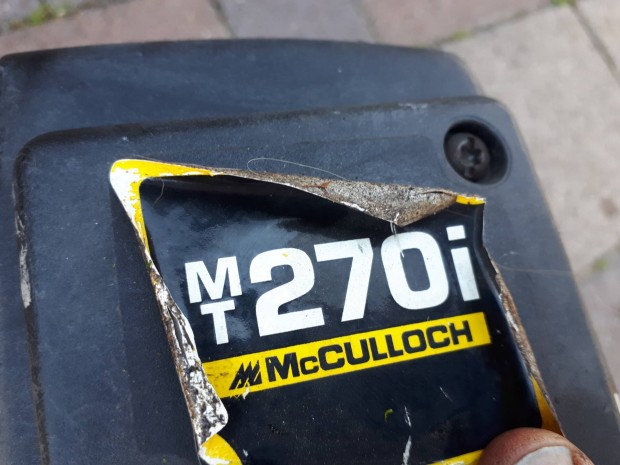 Mcculloch Mt 270i szegélyvágó fűkasza