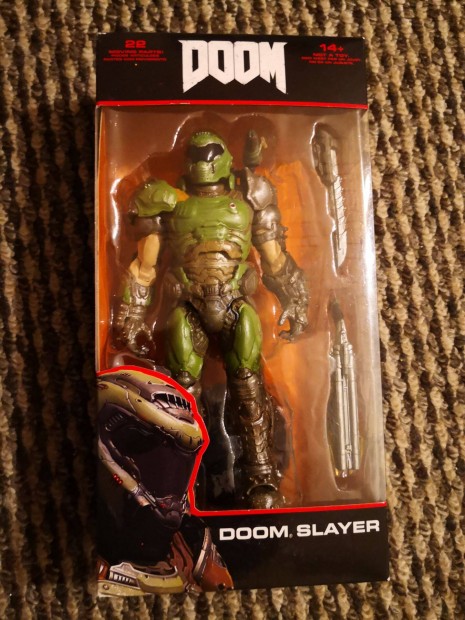 Mcfarlane Doom Slayer figura, bontatlan!
