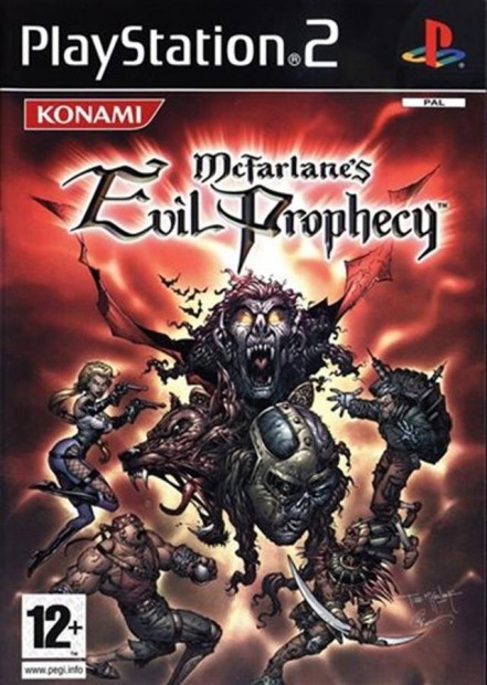 Mcfarlane's Evil Prophecy PS2 jtk